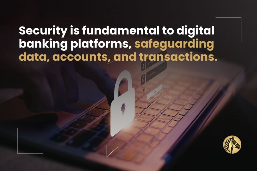 Security is fundamental to digital banking platforms, safeguarding data, accounts, and transactions.